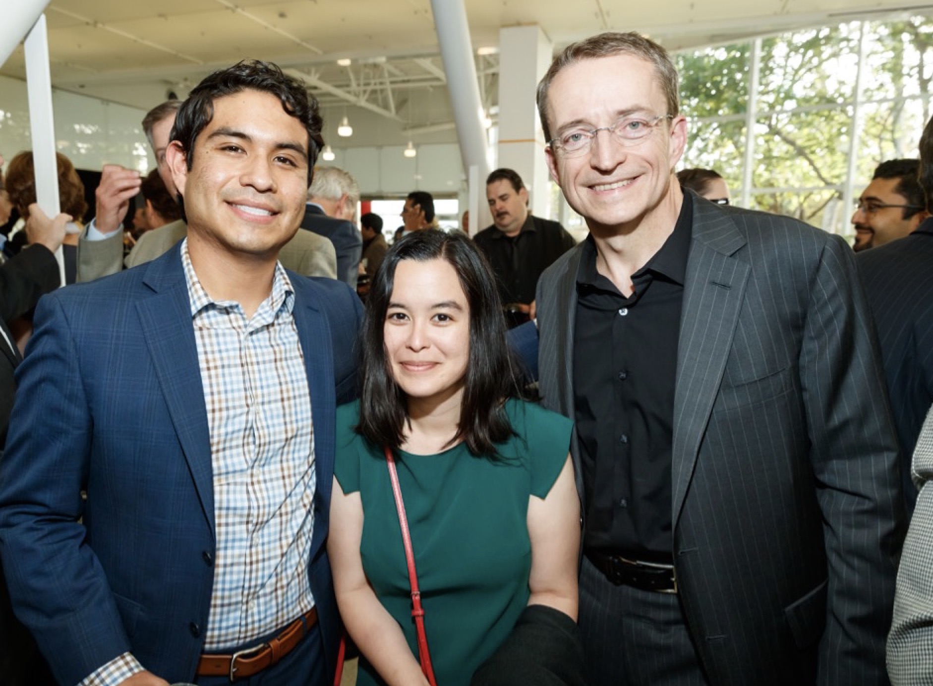 Pedro Espinoza with Pat Gelsinger of VMware, how diversity and inclusion enhance the workforce